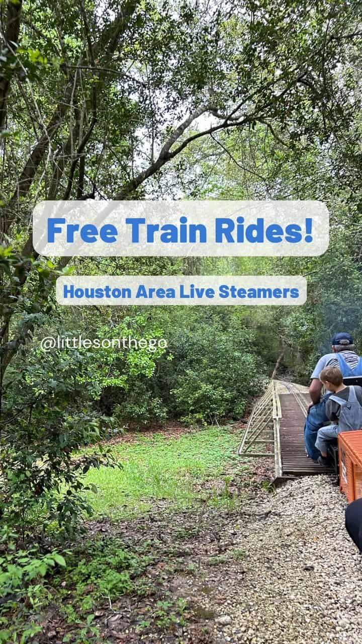 Free Train Rides in Houston! Littles On the Go